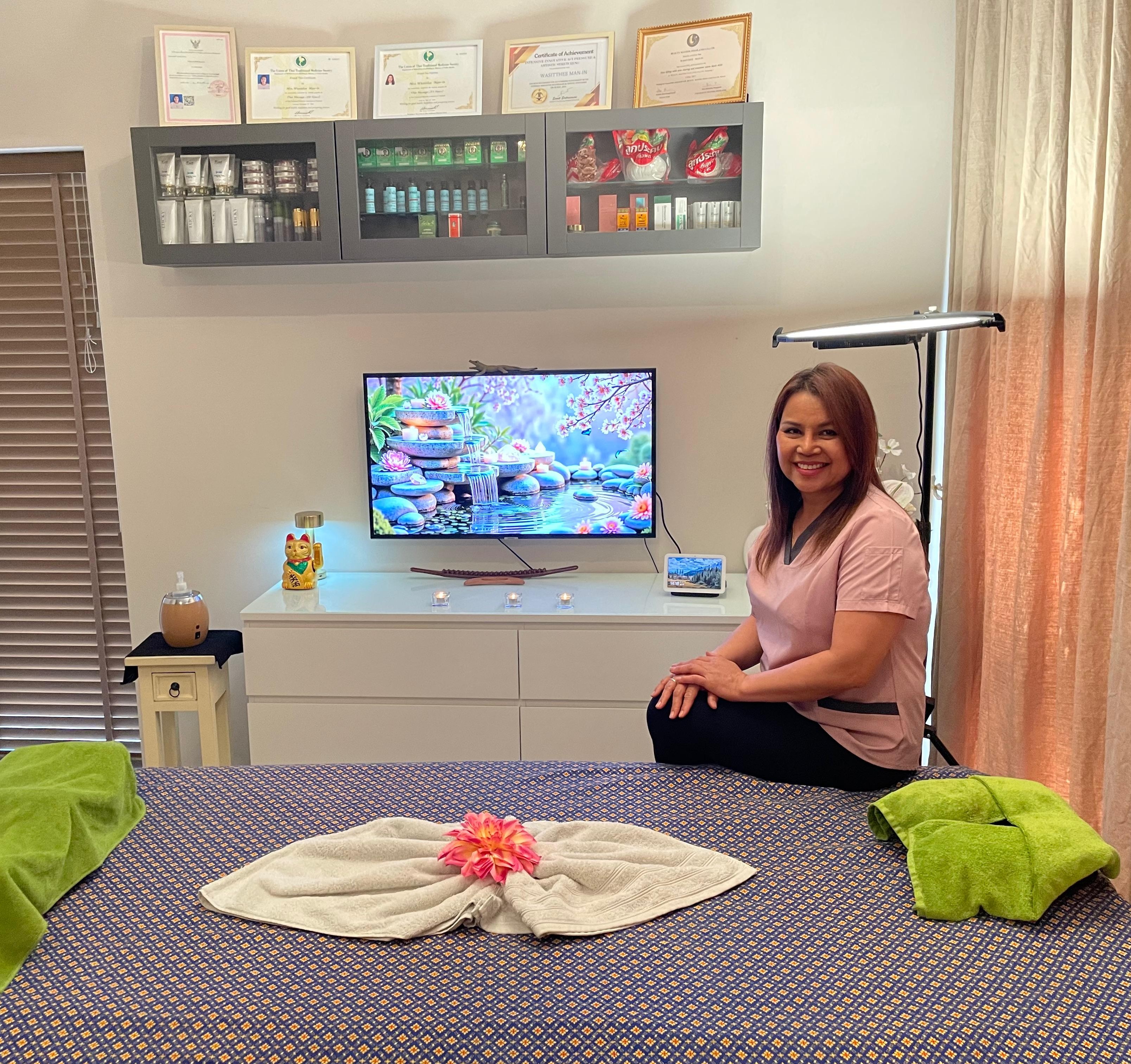 Natuurlijke massageoliën en kaarsen